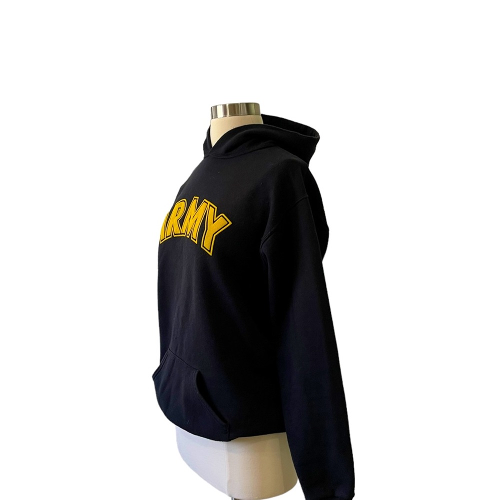 Jerzees Youth Army Hoodie Size XL in Youth Black in Color - Picture 2 of 4